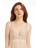 เสื้อชั้นในไม่มีโครง รุ่น MM1243 สีเบจ ไซส์ C75