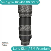 For Sigma 100-400mm f5-6.3 DG DN OS For Sony Mount Camera Lens Sticker Coat Wrap Protective Film Protector Decal Skin 100-400