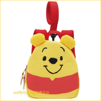 asdfkitty*小熊維尼立體造型兒童防走失後背包-日本正版商品