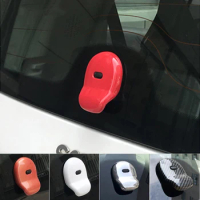 For Mercedes Smart 453 fortwo Car Trunk Door Handle Cover Rear windshield Sticker Car Exterior Decoration Styling Accessories