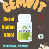 BIG SALE!! GEMVIT - Isi 30 Kapsul Original Bpom Halal