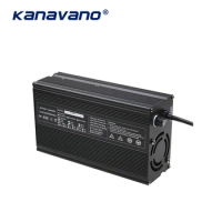 Kanavano 12v 30a battery charger 600W 4Series Aluminium for gel / agm batteries lifepo4 battery