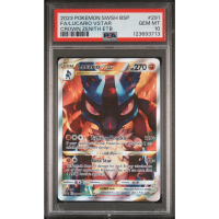 2023 Pokemon Swsh Black Star Promo #291 Fa/Lucario Vstar Crown Zenith Etb PSA 10 (PSAK-9)