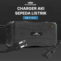 Kaluku Mall - OTOHEROES Charger Aki Sepeda Listrik Portable Battery Charger 48V 1.9A - 48V12AH