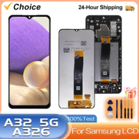 6.5" For Samsung Galaxy A32 5G LCD Display A326U Touch Screen Digitizer Assembly For Samsung A32 5G LCD SM-A326B A326W Repair