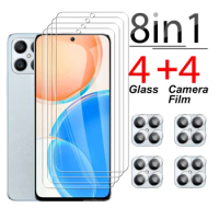 8in1 HD Lens Screen Protector For Honor X8 10x 9c 9a 9x x9 x8a x6a x6s honar 70 50 30 30s 20 Magic4 Lite protective glass