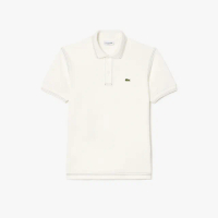 【LACOSTE】男裝-重磅網眼布原創 L.12.12 短袖Polo衫(白色)