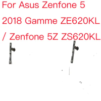 Volume Button Power Switch On Off Button Flex C For Asus Zenfone 5 2018 Gamme ZE620KL/ Zenfone 5Z ZS620KL X00QD 6.2" Replacement