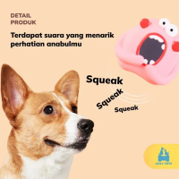 Only Pets Mainan Gigitan Bunyi Anjing Bentuk Monster Lucu High Quality Terlaris