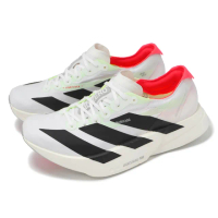【adidas 愛迪達】競速跑鞋 Adizero Adios Pro 4 W 女鞋 白 黑 運動鞋 緩震 愛迪達(JR1163)