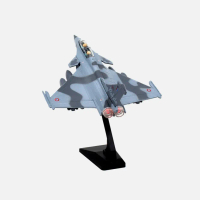 โมเดลเครื่องบินรบอัลลอยสเกล 1:100 รุ่น Rafale B ลายพราง สำหรับอากาศยานกองทัพฝรั่งเศส ของสะสม