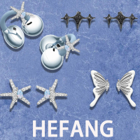 2025 [New Collaboration] HEFANG/FreeClip Ear Clip Headphones hefang Ear Clip Ear Accessories