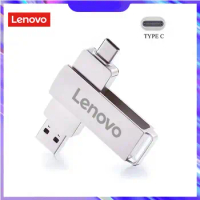 Lenovo Usb 3.1 Flash Memory 2TB Usb Stick Type C Otg Key Usb Memory 1TB 256GB Pendrive 128GB For Adroid Phone/Smart TV 4K