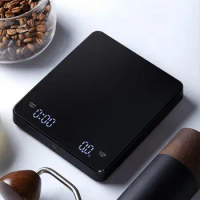 Drip Espresso Scale High Precision Rechargeable Coffee Scale with Timer for Espresso Brewing Drip Digital Kitchen Scale