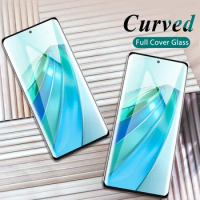 2Pcs HD Curved Full Cover Glass for Honor X9a X9b Tempered Glass Honer X9 A B X 9a 9b HonorX9a HonorX9b Premium Screen Protector