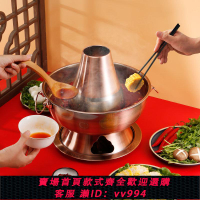 【買它！廚房百貨】加厚304仿銅火鍋木炭鈦金古銅鍋家用老式木炭火鍋老北京火鍋爐