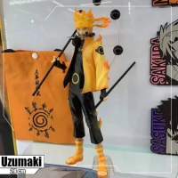 In stock 28CM Naruto Anime Figure Uzumaki Naruto Rikudou Sennin Statue Pvc Action Figure Collectible Model Gifts for Kids