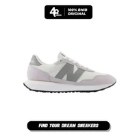 Sepatu Sneakers Wanita New Balance 237 White Grey (WS237HGG) Original* 36.5