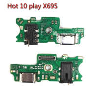 For Infinix Note 10 pro x695 USB charging flex port connector board