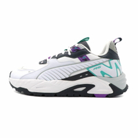 【全館滿額折】 Puma RS-Trck Windbreaker 紫綠白 皮革  厚底 休閒 運動鞋 男款 B5224【新竹皇家39592901】