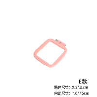 Video embroidery cross-stitch frame Suzhou embroidery European-style embroidery hoop square candy-co