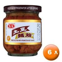 愛之味 土豆麵筋 玻璃罐 170g (6罐)/組【康鄰超市】