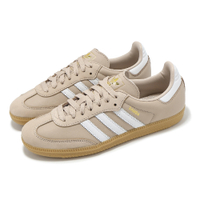 adidas 休閒鞋 Samba OG W 女鞋 灰粉 德訓鞋 膠底 復古 愛迪達 IE6523