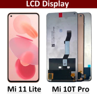 Screen For Xiaomi Mi 10T Pro 5G LCD Display Touch Screen LCD For Xiaomi Mi 11 Lite 5G Display