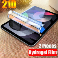 21D Hydrogel Film for iPad 2 3 4 Air 3 4 Pro 11 12.9 9.7 10.2 10.5 2021 2020 mini 1 2 3 4 5 Soft TPU Protective Screen Protector
