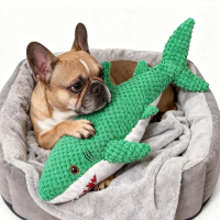 {DLGIFJIE} Pet Chew-Resistant Plush Interactive Toy with Sound, Parrot-Shaped, Suitable for Large, M
