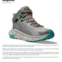 hoka trail code GTX mens hiking shoes water proof 41 1/3
