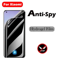 Kingkong Privacy Hydrogel Film For Xiaomi 14 13 12 Ultra Anti Spy Screen Protector For Xiaomi 12 12s 12t 13 14 Pro