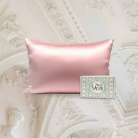 Sarung Bantal Cinta PREMIUM Satin Silk Bedsheet King Size Terlibeauty Dusty Pink