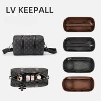 内膽包 包中包 適用於 Lv 25 Keepall Nano City Bag Liner 內襯化妝包的毛氈插入袋