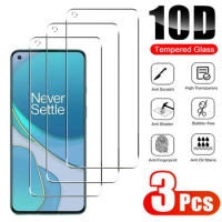 3pcs Tempered Glass for Oneplus 8T 9 9R 9RT 10R 10T 5G Screen Protector for Oneplus Ace Pro Nord CE 2 Lite 2T 3 CE3 Glass Film