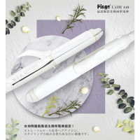 Pingo 台灣品工 LADY A10 晶漾陶瓷直捲兩用電棒-白色【特價】§異國精品§｜全場下殺↘滿額再享折扣