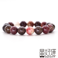 【晶好運】四季彩幽靈13mm手珠(BB-347聚寶招財)