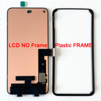 Original 6.0 For Google Pixel 5 LCD Screen Display+Touch Panel Digitizer Screen With Plastic Frame For Google Pixel 5