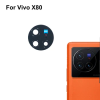 Tested New For Vivo X80 Rear Back Camera Glass Lens For Vivo X 80 Repair Spare Parts VivoX80 Replacement