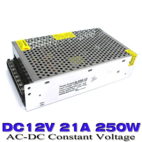250W 12V 21A AC-DC Switching switch power supply LED lamp 3d printer Power adapter CE RoHS 110v 220v to ups 12v driver 10 pcs