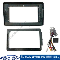 10.1 Inch For Honda XRV HRV WRV VEZEL 2015-2020 Android MP5 GPS Player Dash Panel Frame 2Din Stereo Cover Car Radio Fascia Trim