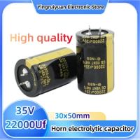 35V22000Uf horn electrolytic capacitor audio power amplifier inverter inverter capacitance 30x50mm 2pcs