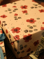 包裝紙進口牛皮紙復古中國風生日禮物紙禮品盒玫瑰情人節兒童節卡通自粘手工紙大尺寸超大張