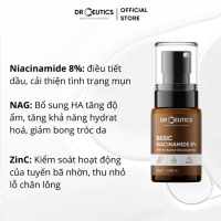 Tinh Chất Niacinamide (Vitamin B3) DrCeutics Thu Nhỏ Lỗ Chân Lông Và Làm Sáng Da 30g/ 100g