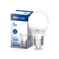 【DanceLight 舞光】6入 舞光 3W LED燈泡 E27 全電壓 超高光效(白光/黃光)
