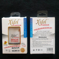 Baterai IDOL XIDOL XIAOMI REDMI 5A BN34 BATTERY BATRE PREMIUM Ponsel Charger