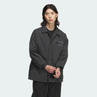 【adidas 愛迪達】外套 男款 運動 夾克 亞規 CLG JACKET 深灰 JG8562(S2774)