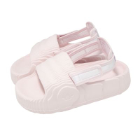 adidas 愛迪達 涼鞋 Adilette 22 XLG W 女鞋 粉紅 白 厚底 增高 魔鬼氈 JH9701
