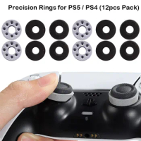 PS5 Precision Rings Thumbstick Adjustment Analog Stick Aim Assist Motion for Nintendo Switch Pro PS4 for XBox One Controller