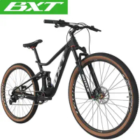 BXT 29er MTB Carbon Fibre Bike Full Suspension Carbon Complete Bike 1x11 Speed Disc Brake MTB XC Bicycle